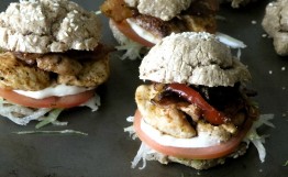 Mini Paleo Buffalo Chicken Sandwiches