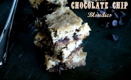 Paleo Chocolate Chip Blondies