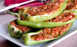 Paleo Stuffed Hot Peppers