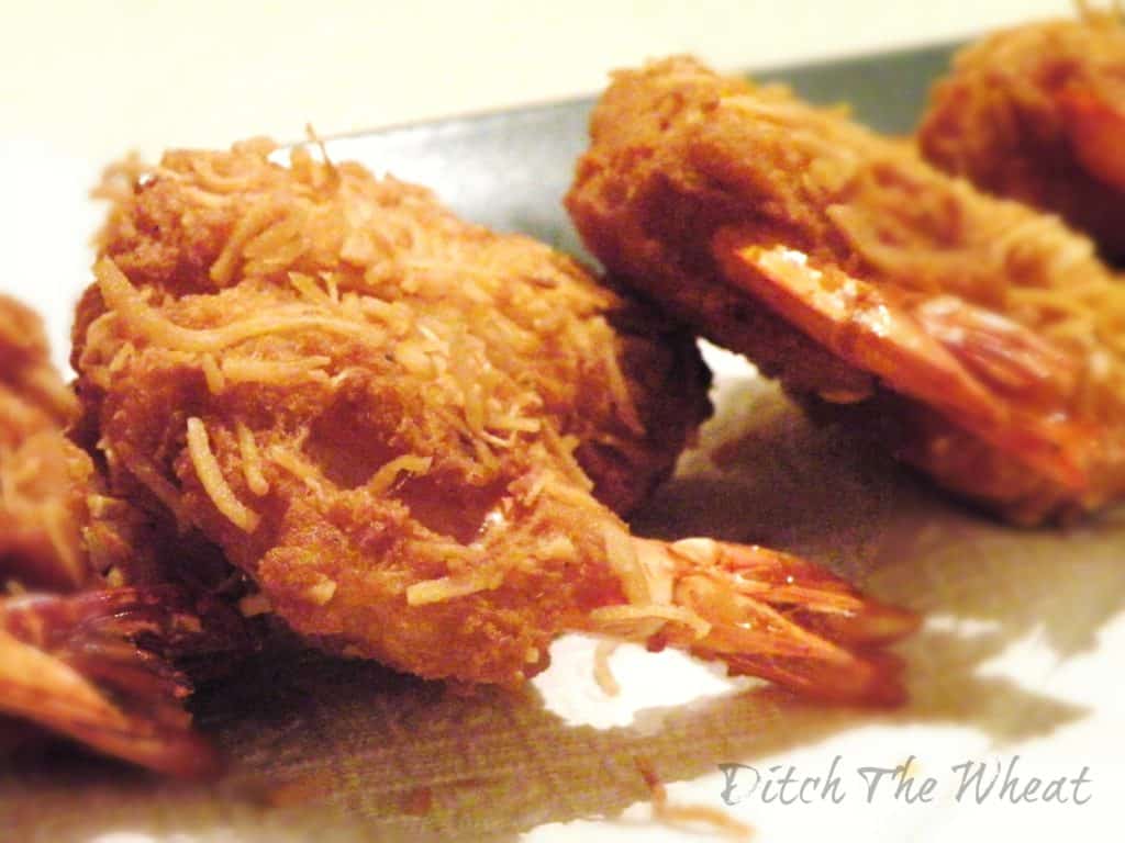 Low Carb Coconut Battered Shrimp