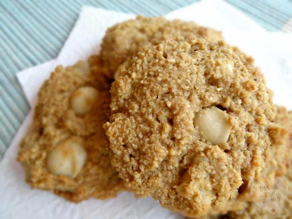 Almond Flour Macadamia Nut Cookies (Paleo & Gluten Free) Ditch the Wheat