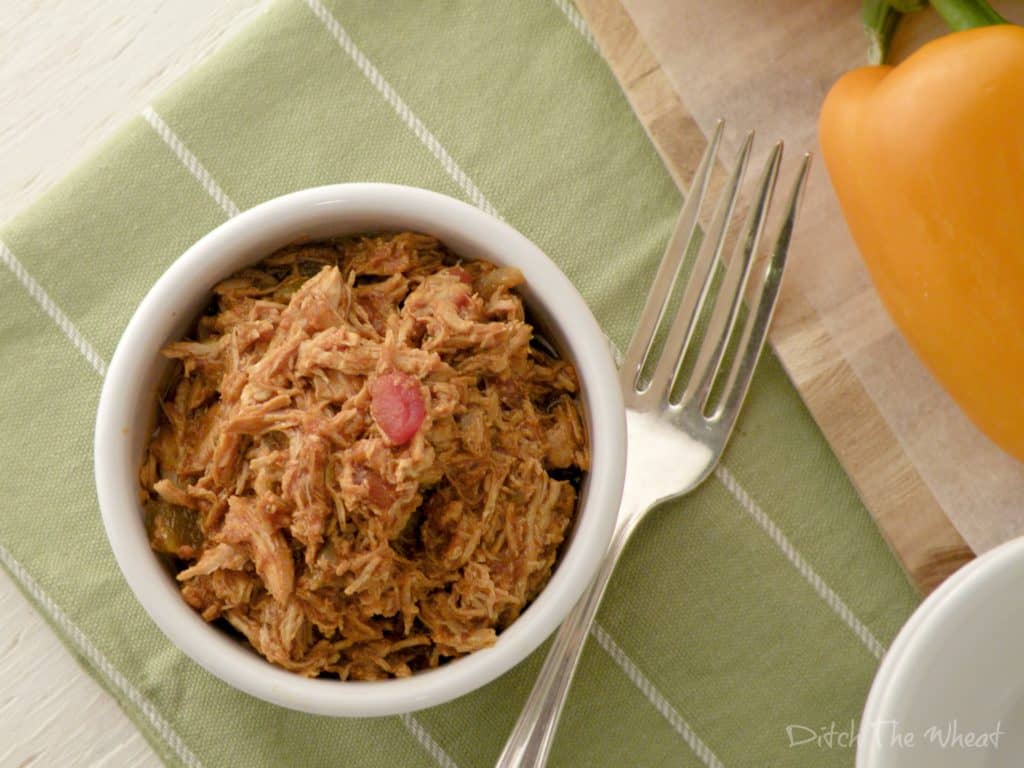 Easy Shredded Chicken Taco Meat