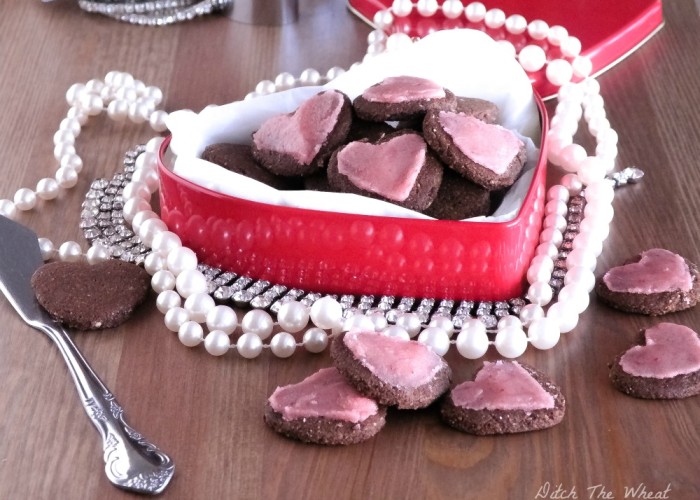 Cinnamon Heart Paleo Cookies