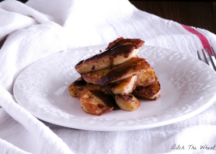 Paleo French Toast Apple Slices