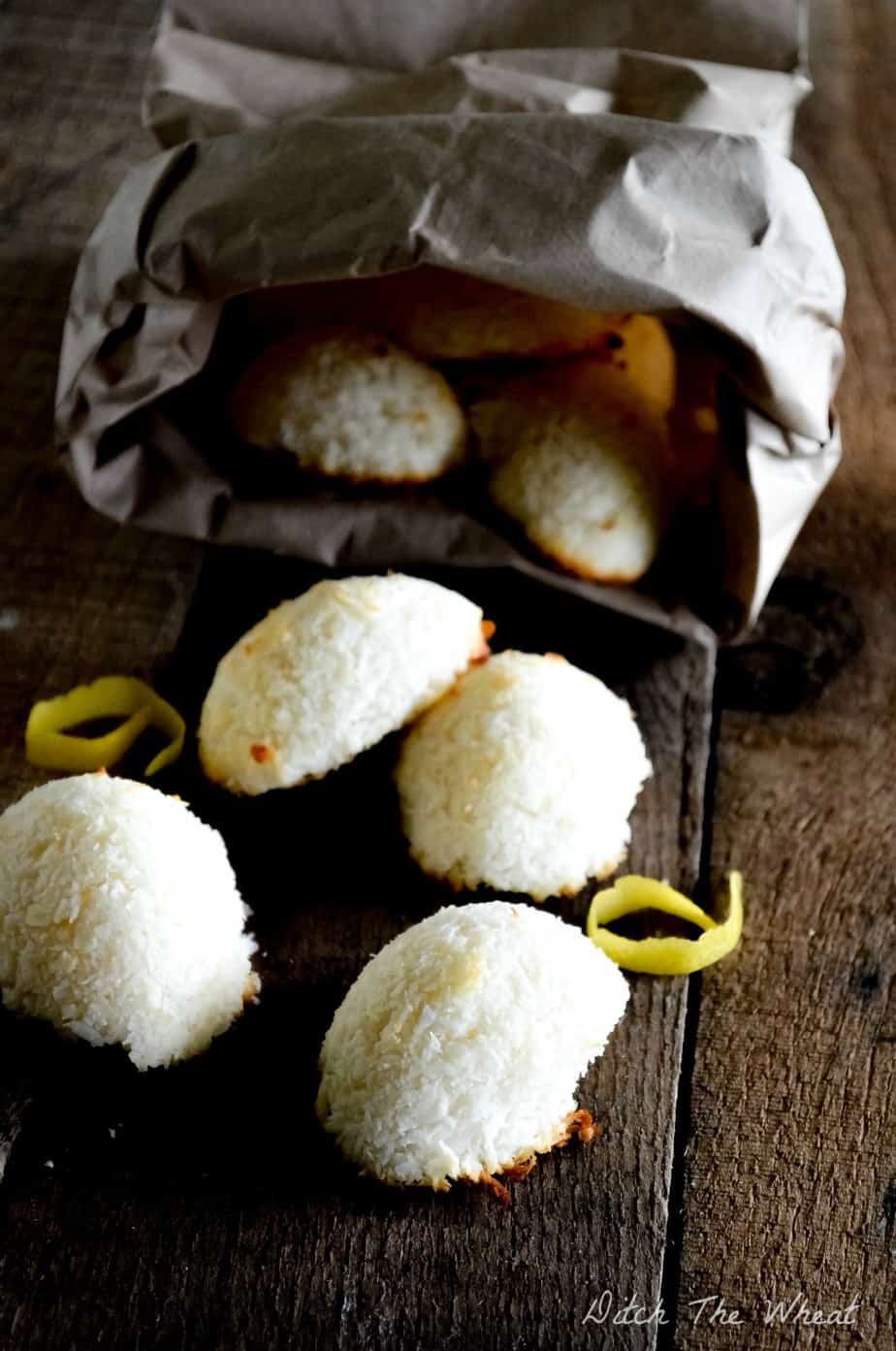 Lemon Coconut Macaroons