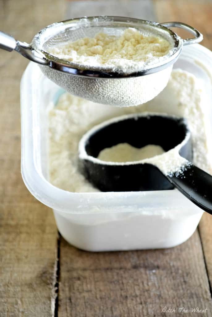 How to Sift Coconut Flour