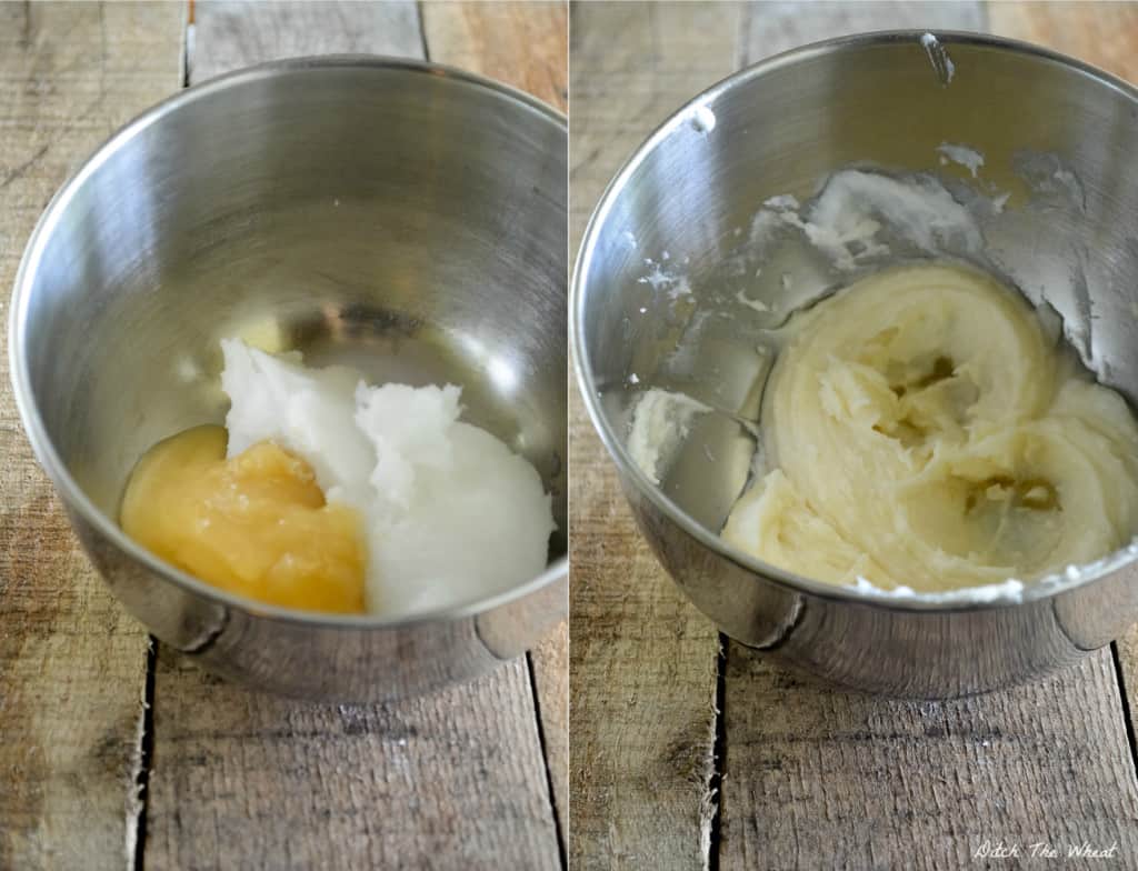 How to Cream - On the left is coconut oil and <a href=