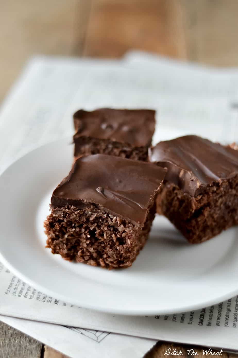 Chocolate Coconut Squares