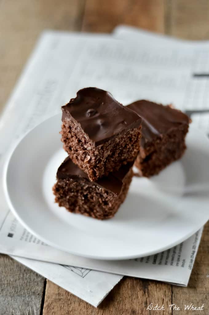 Chocolate Coconut Squares