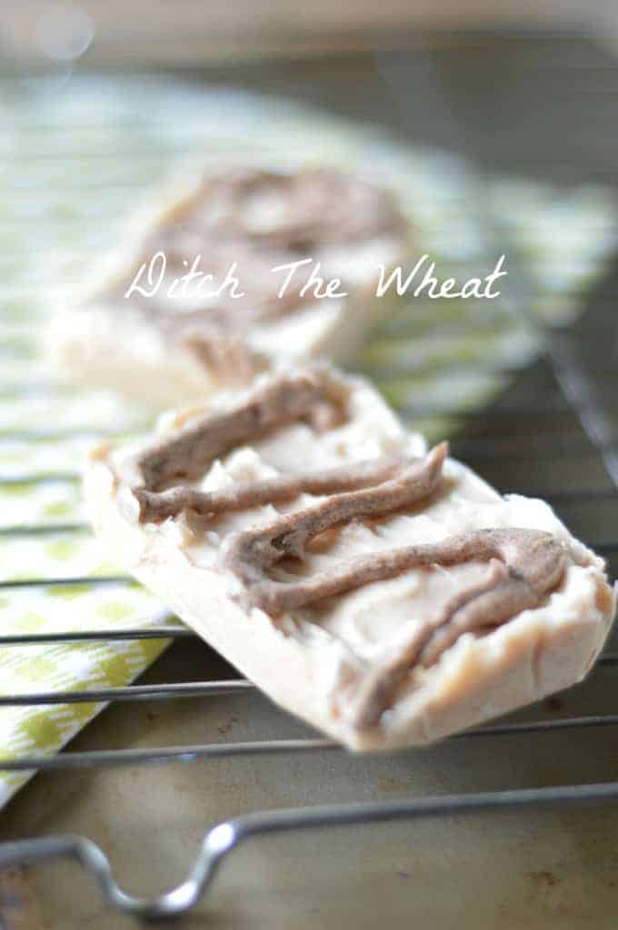 Cinnamon Bun Fat Bombs (Dairy Free) - Ditch the Wheat