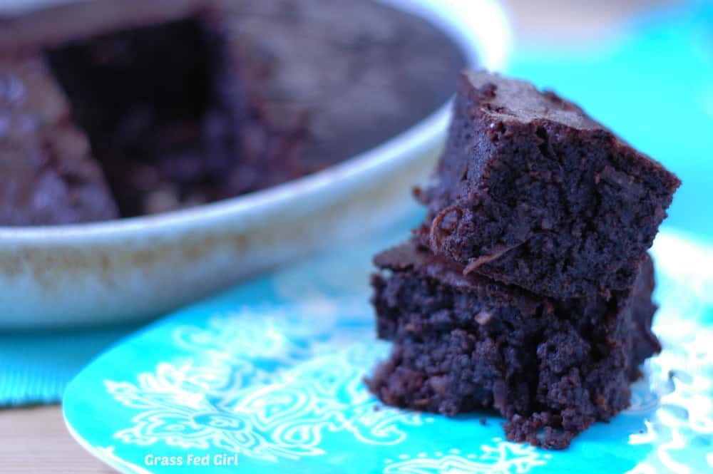Grass Fed Girl - Fat Bomb brownies