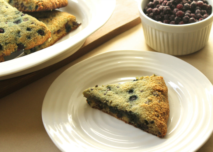 Grain-Free Wild Blueberry & Chocolate Chip Scones