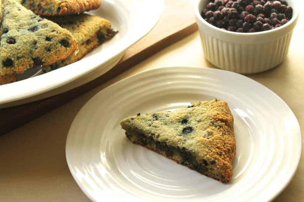 Grain-Free Wild Blueberry & Chocolate Chip Scones