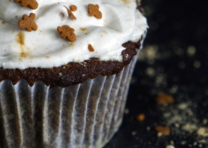 Gluten-Free Gingerbread Cupcakes - A Healthy Christmas eBook Review | Ditch the Wheat