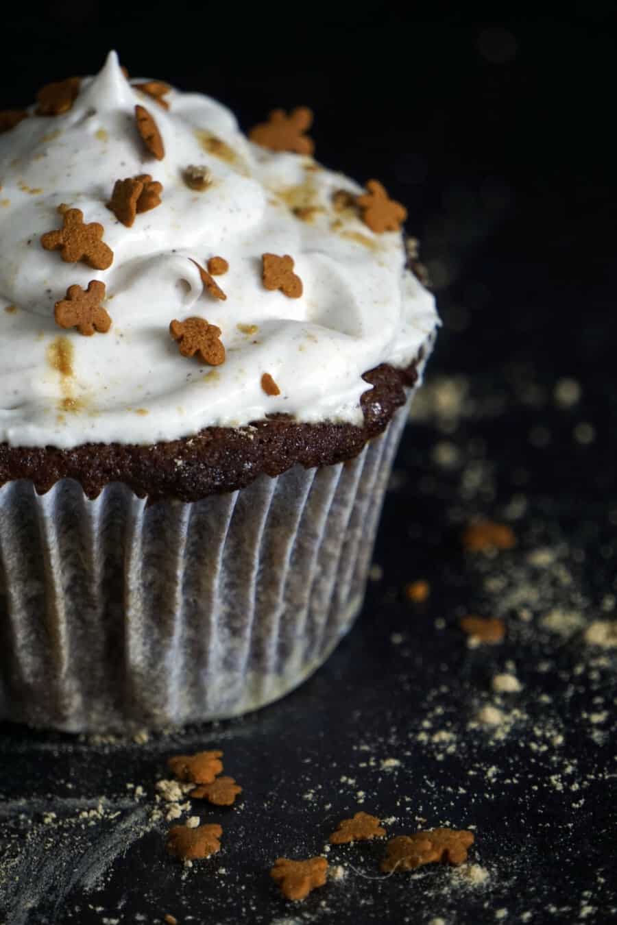 Gluten Free Gingerbread Cupcakes (Paleo & Dairy Free)