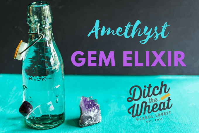 amethyst gemstone elixir