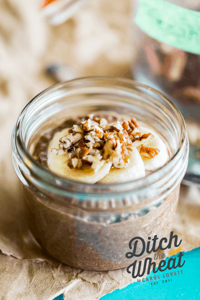 Brownie Batter Chia Pudding (Gluten Free, Keto, & Paleo)