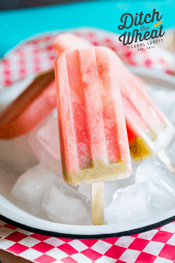 Watermelon Popsicles