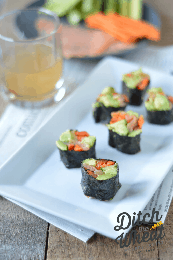 Keto Sushi (Gluten Free & Paleo)