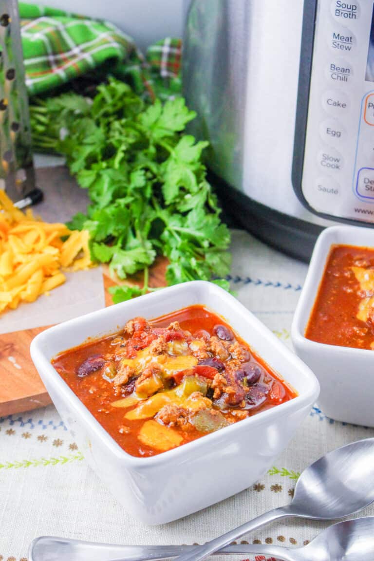 Instant Pot Turkey Chili Ditch the Wheat