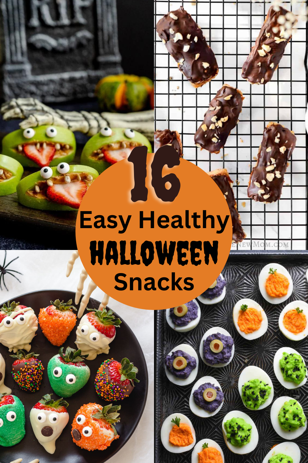 16 Easy Healthy Halloween Snacks (Gluten Free)