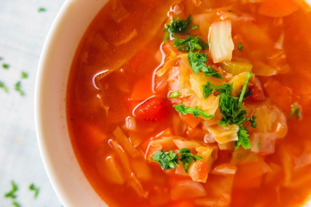 Healing Cabbage Soup Ditch the Wheat