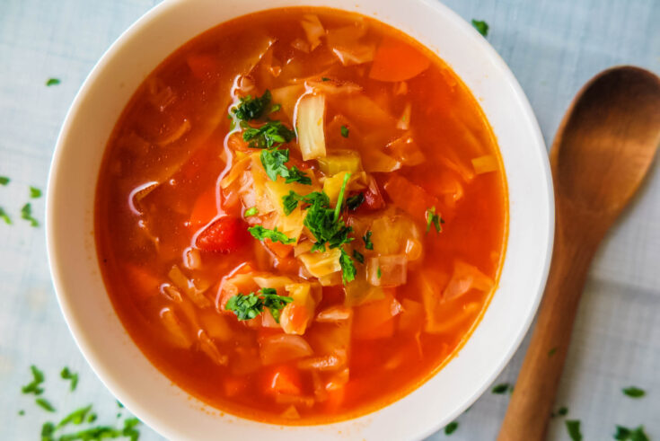 Healing cabbage soup