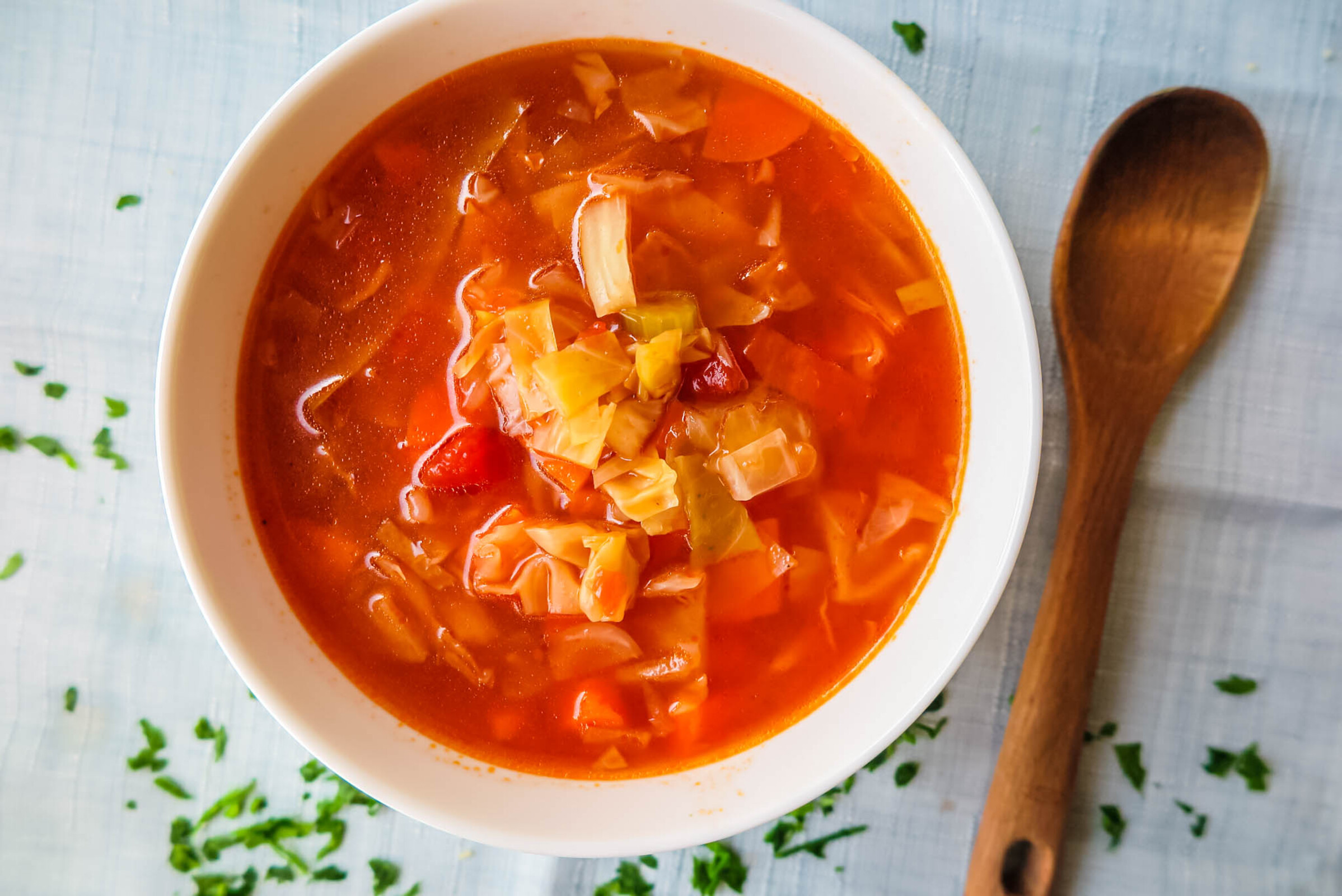 Healing Cabbage Soup Ditch the Wheat