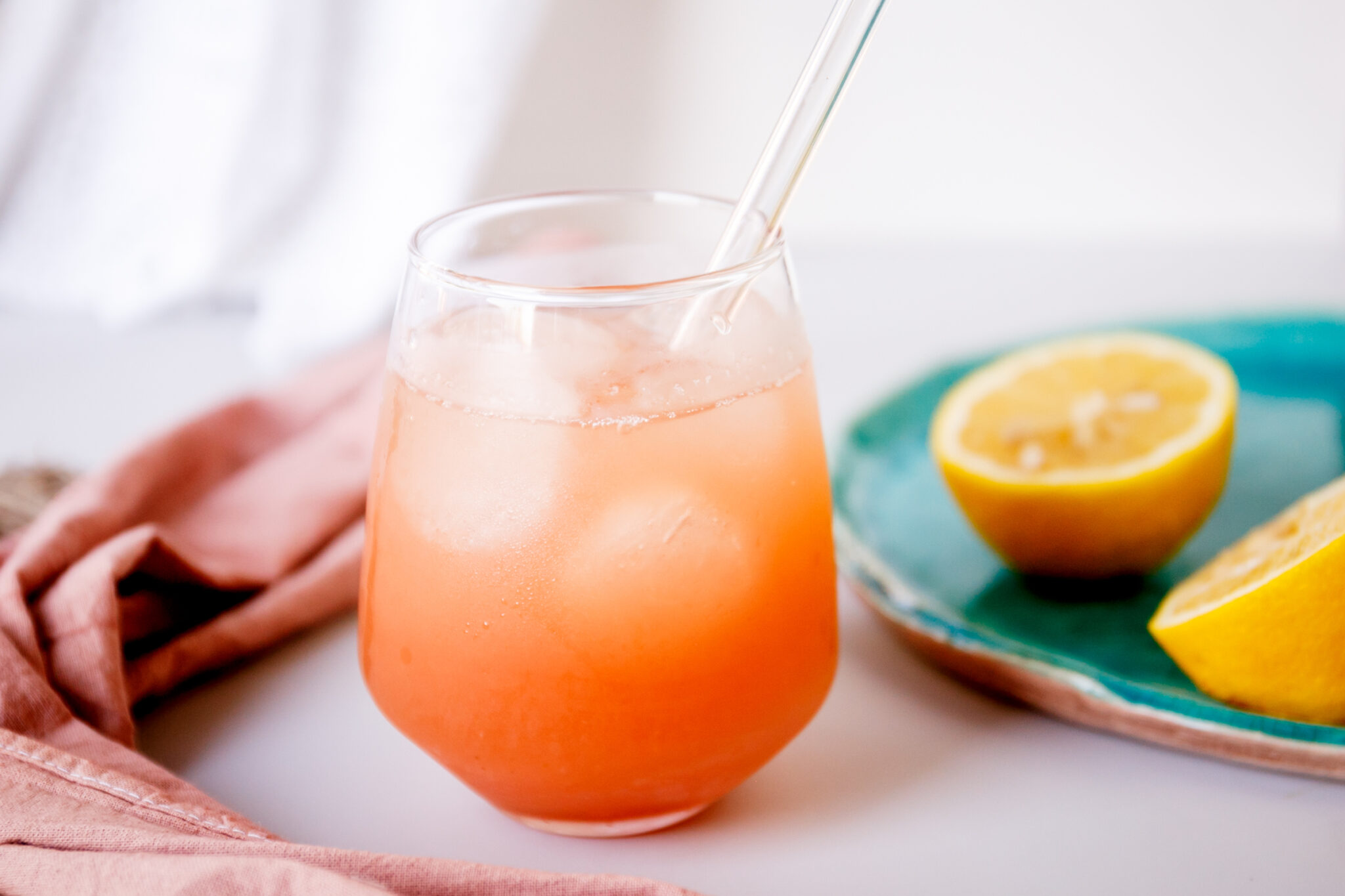 Copycat Starbucks Iced Guava Black Tea Lemonade Ditch the Wheat