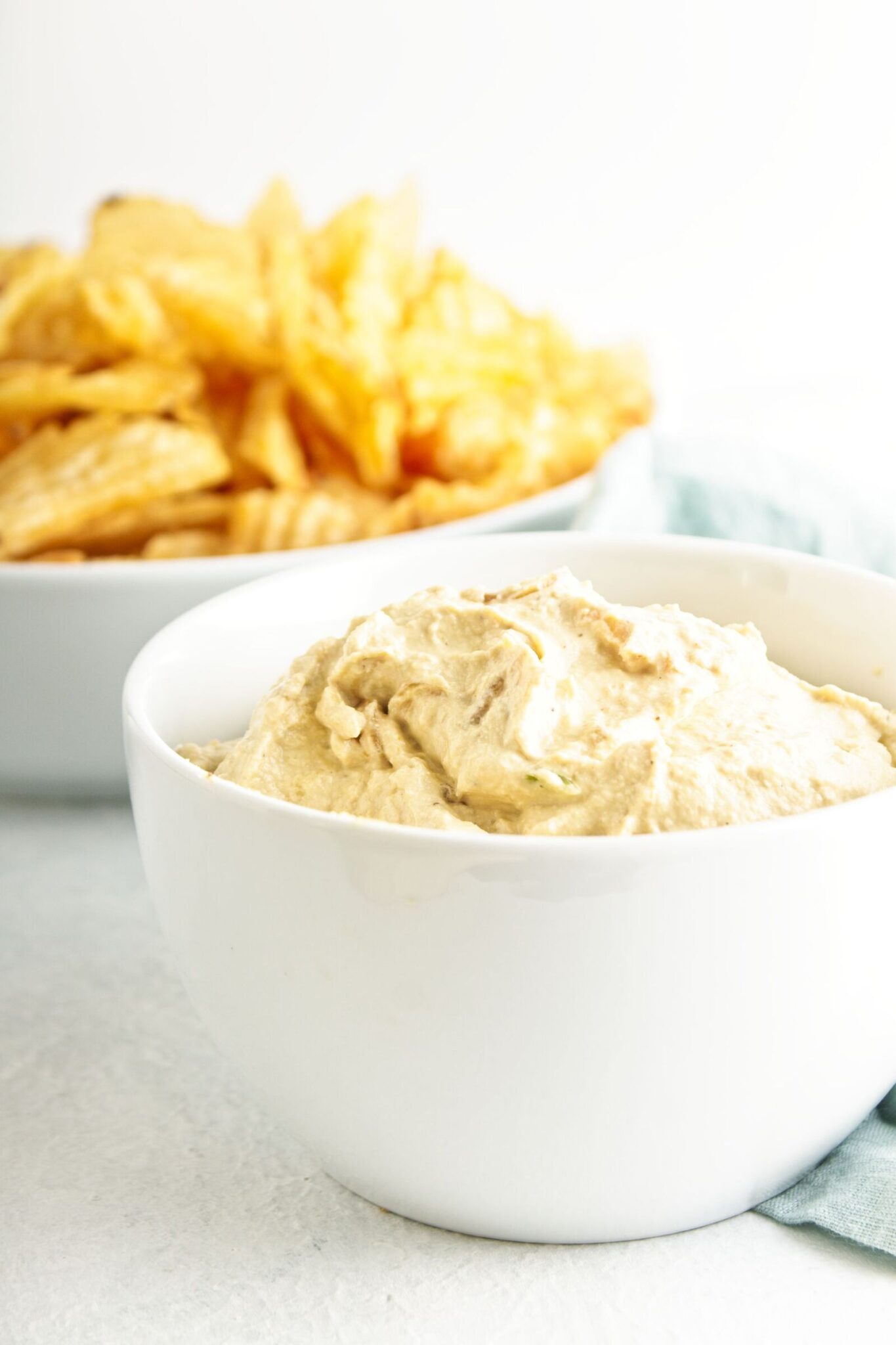 Creamy Dairy Free Onion Dip with Caramelized Onions Ditch the Wheat