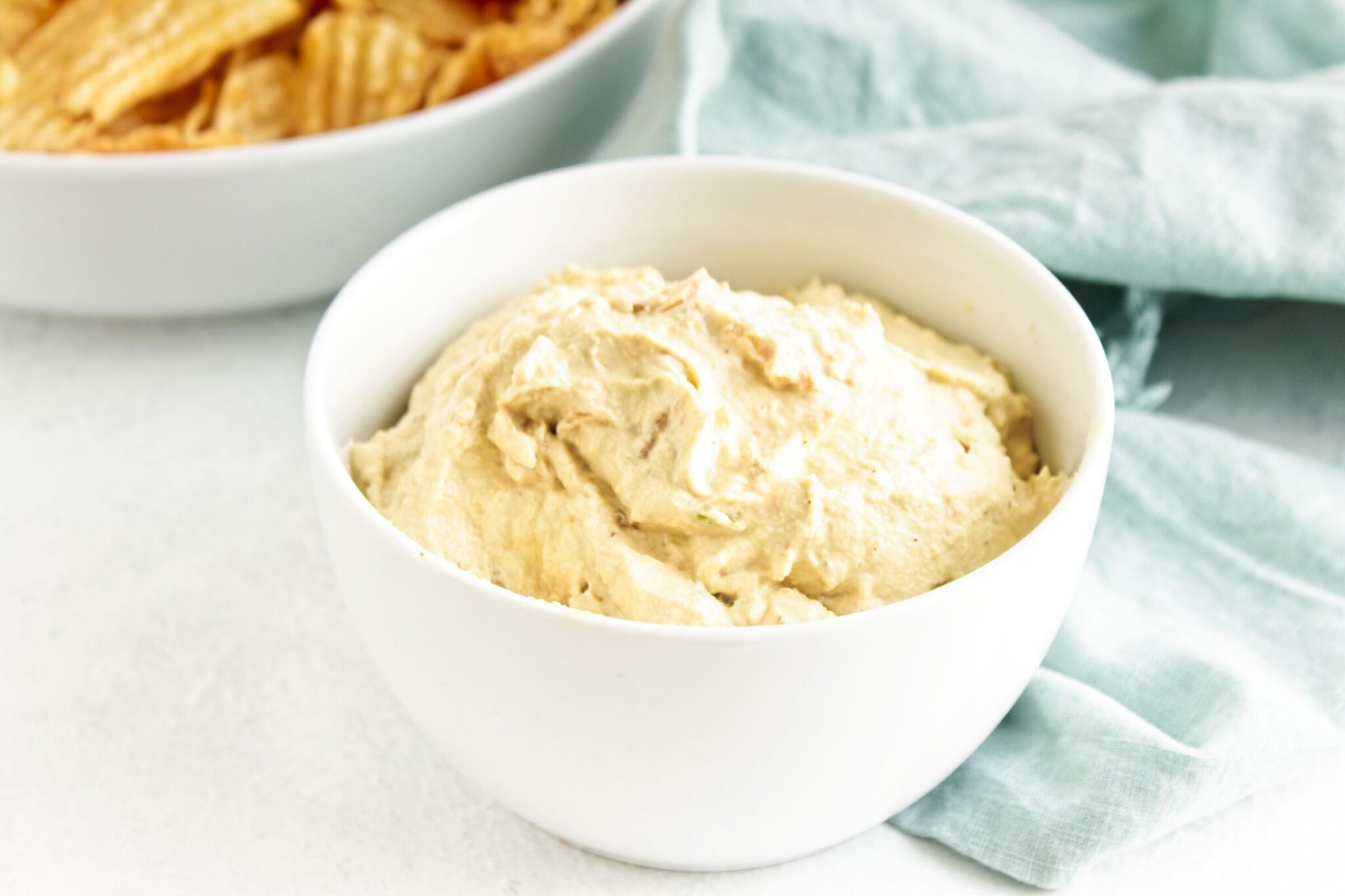 Creamy Dairy Free Onion Dip with Caramelized Onions Ditch the Wheat