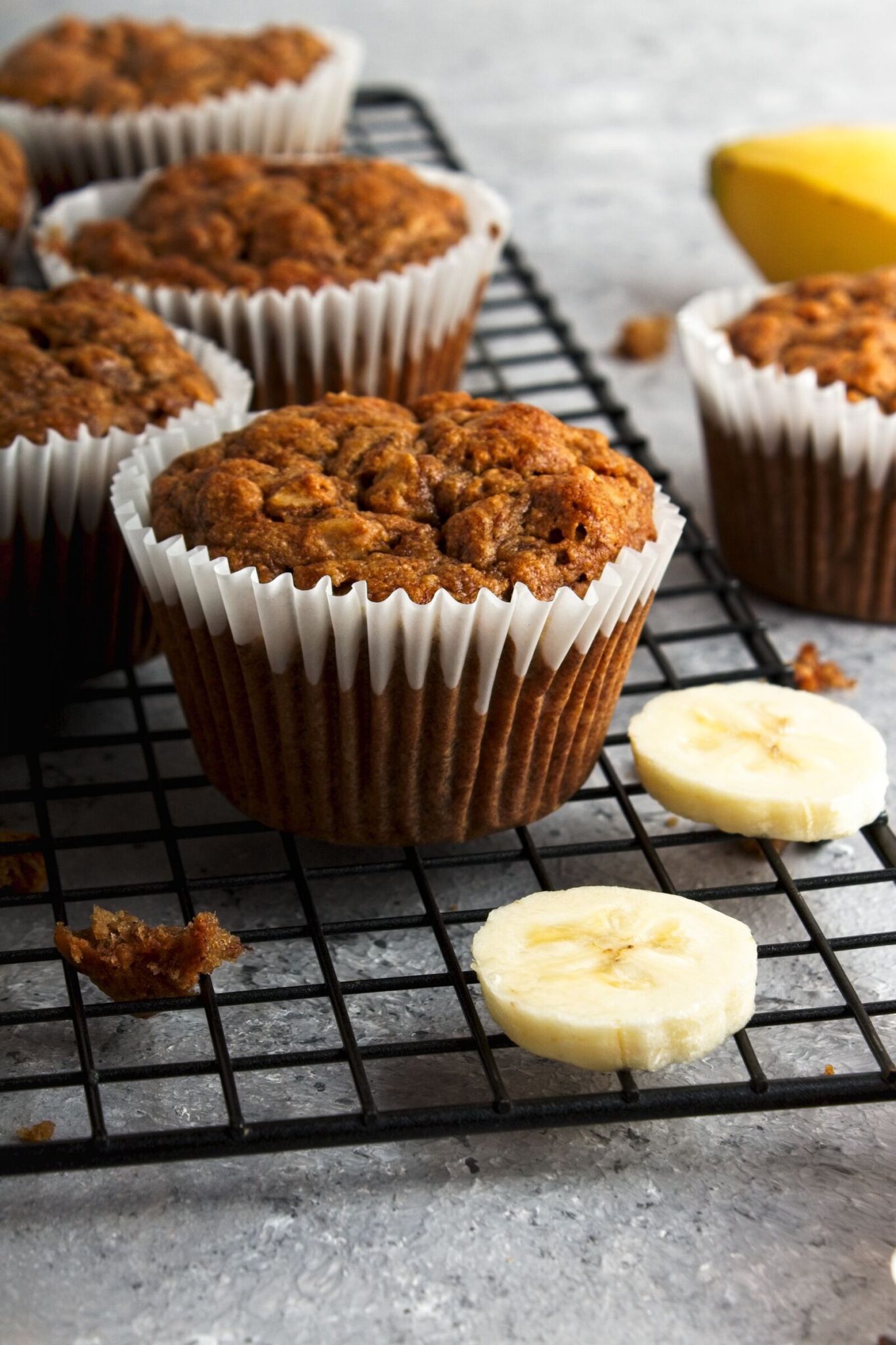 Oat Flour Banana Muffins Ditch the Wheat