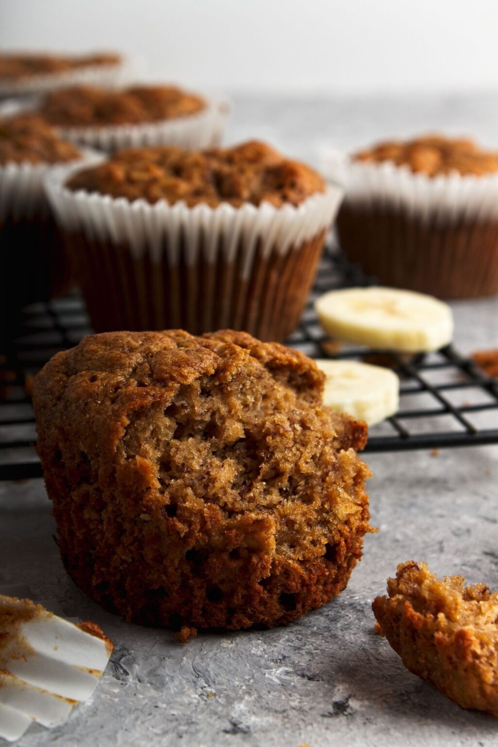 Oat Flour Banana Muffins Ditch the Wheat