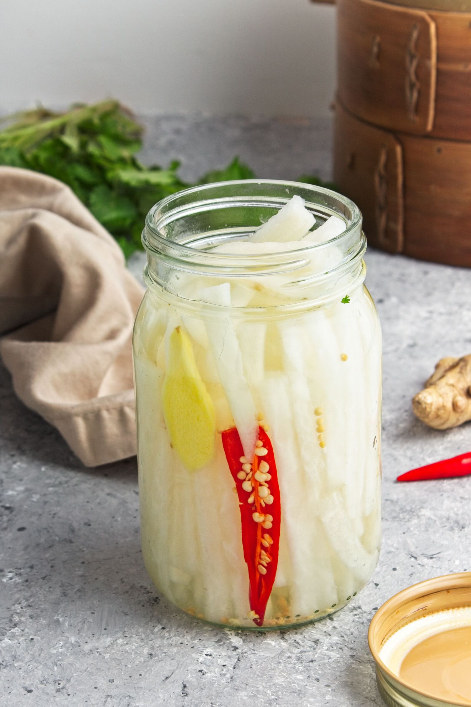 Pickled Daikon (Quick & Easy Recipe)