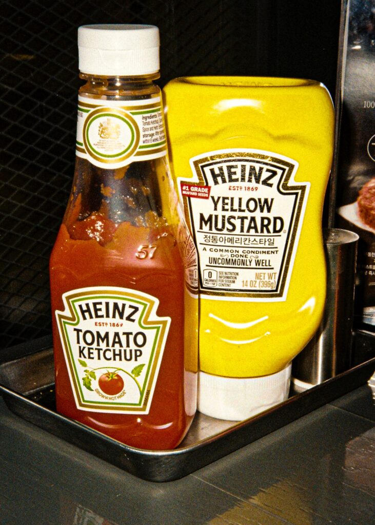 Is Ketchup Gluten Free? Ketchup with mustard.