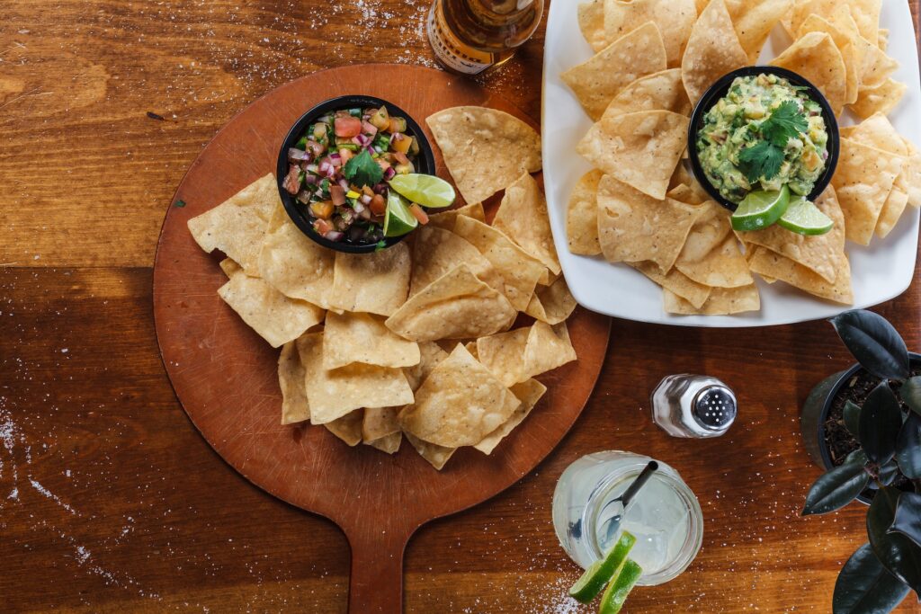 Is Salsa Gluten Free? A bowl of salsa with tortilla chips.