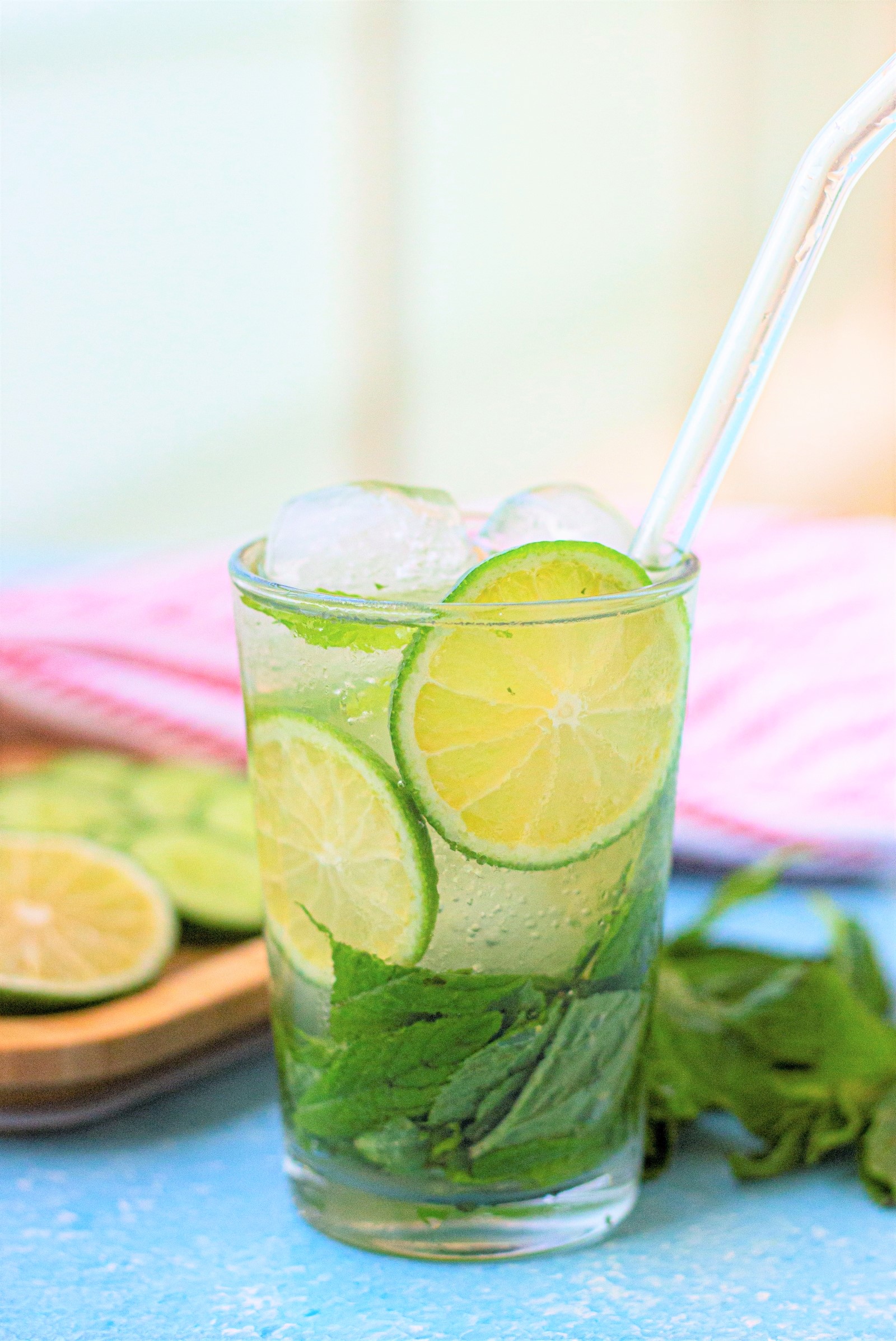Lime and Cucumber Water