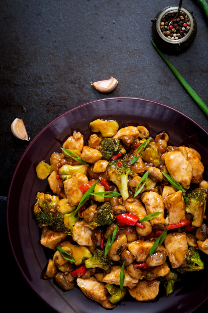 Soy Sauce Substitute. An Asian-inspired dish made using soy sauce.