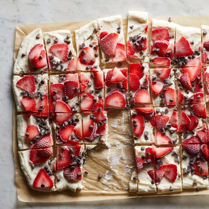 Image for Strawberry-Chocolate Greek Yogurt Bark