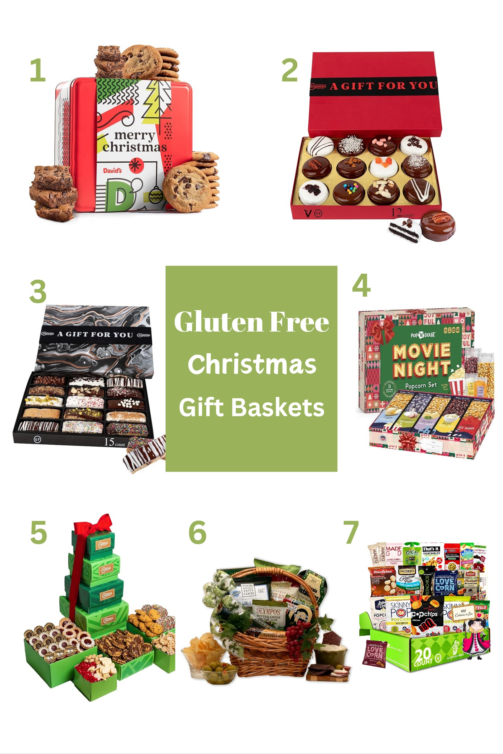 7 Gluten Free Christmas Gift Baskets for the Foodie