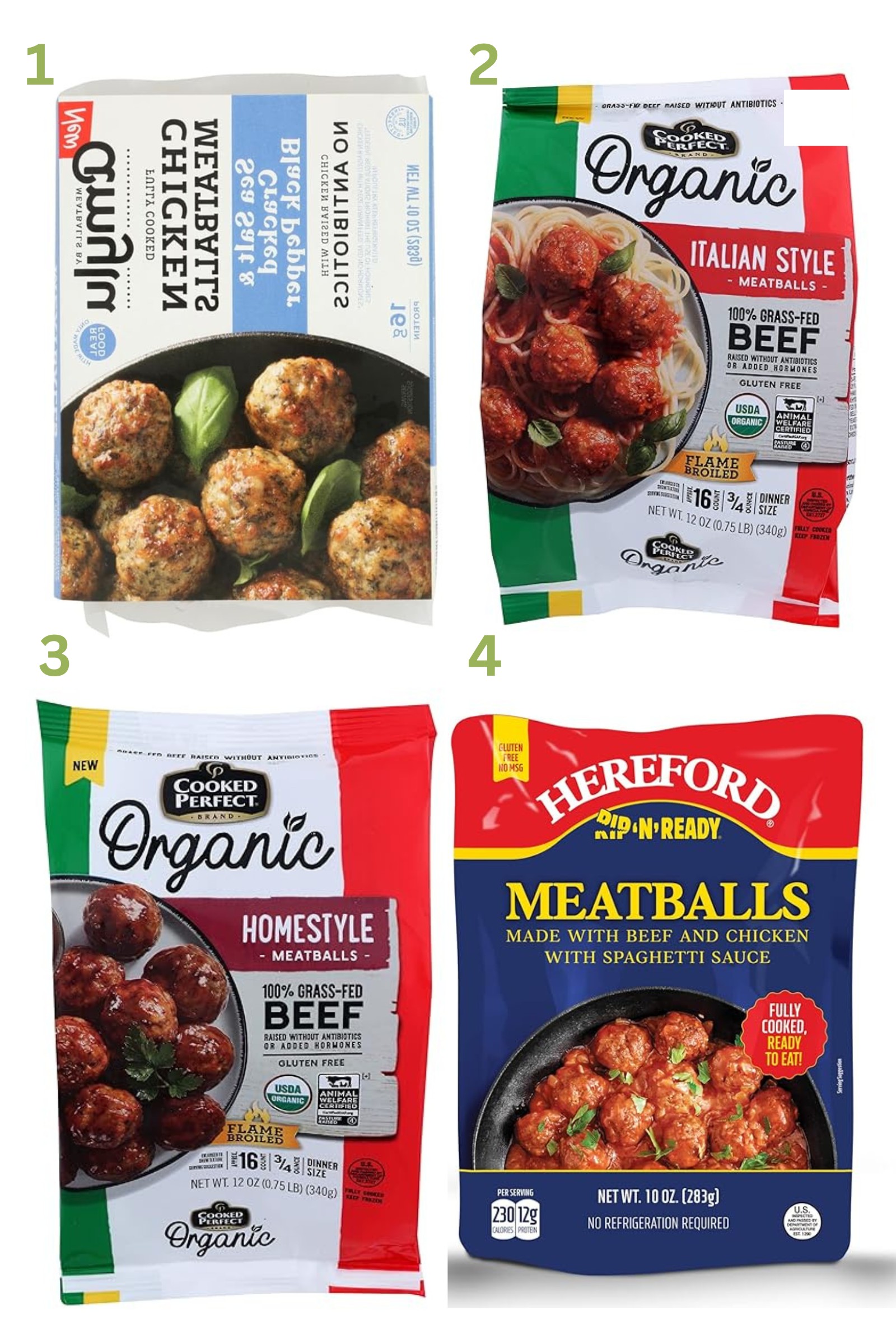 Gluten Free Frozen Meatballs: 4 Brands to Try!